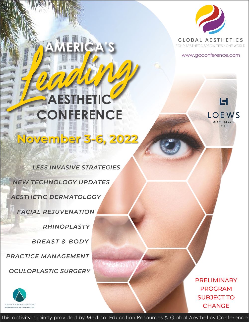 Agenda Global Aesthetics Conference